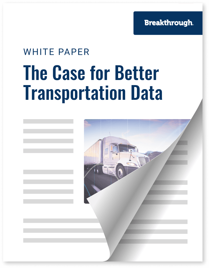 The Case for Better Transportation Data