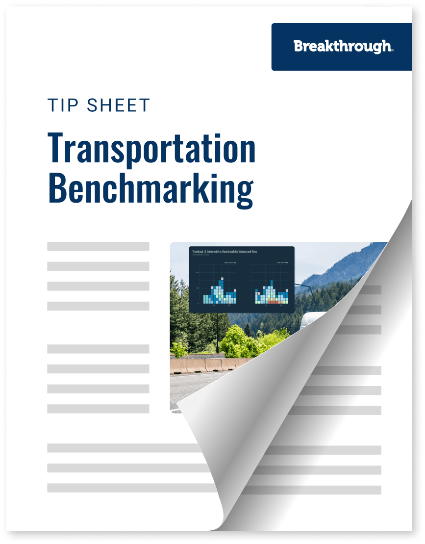 Tip Sheet: Taking a Comprehensive Approach to Transportation Benchmarking