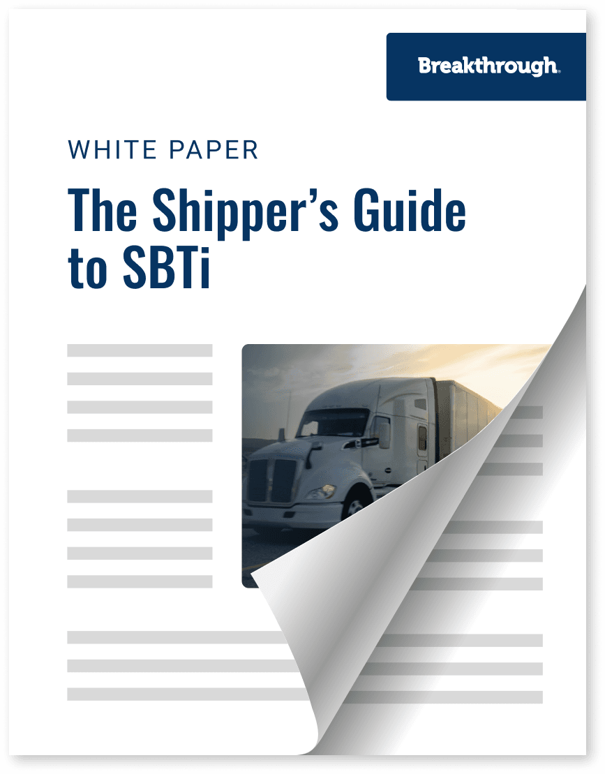 The Shippers' Guide to Science Based Targets